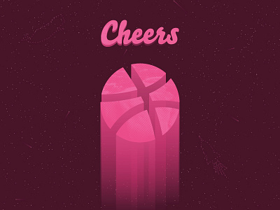 Cheers cheers dribbble noob thanks