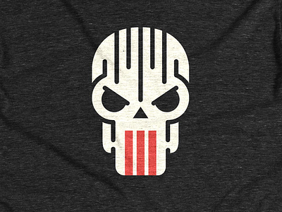 Tee blacklead pencil skull tee