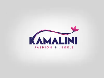 Kamalini Fashion Jewels beecloud brand fashion identity jewelry jewels logo