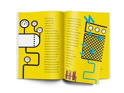 Illustrated novel / Spread 02 illustration novel