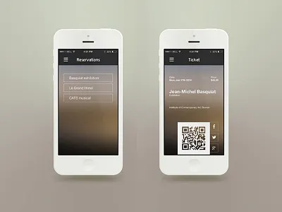 Roadtrip : a co-travel app 4 app book calendar flat iphone map roadtrip travel ui ux weather