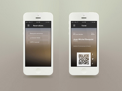 Roadtrip : a co-travel app 4 app book calendar flat iphone map roadtrip travel ui ux weather