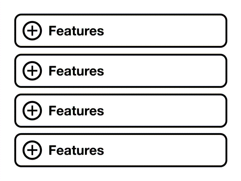 "features" wireframe animation animated animation features bar flash ui user interface ux wireframe