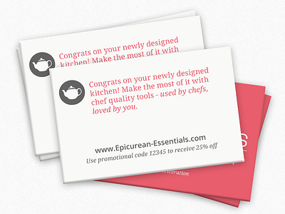 Epicurean Essentials Promo Assets chef cooking epicurean essentials kitchen postcard print promotional