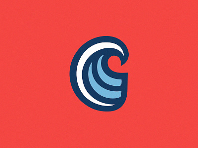 Coast coast logo mark surf surfing symbol type water wave
