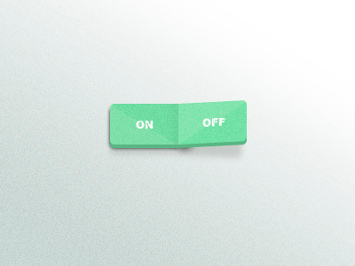 Flat Switch - Free PSD flat free green off on ps psd switch