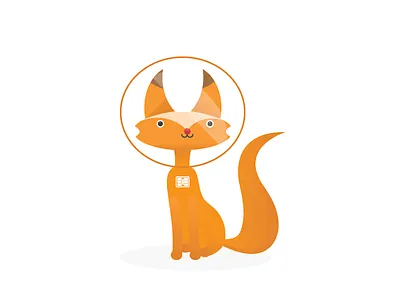 Spacefox wip animal astronaut cute fox illustration space