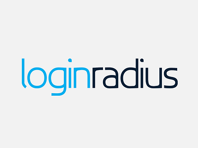 LoginRadius logo logotype rebrand