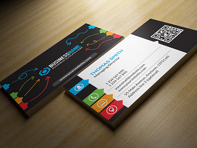 Corporate Business Card - RA38 business card corporate respinarte