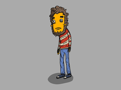 Rolo brother draw illustration rolo yellow