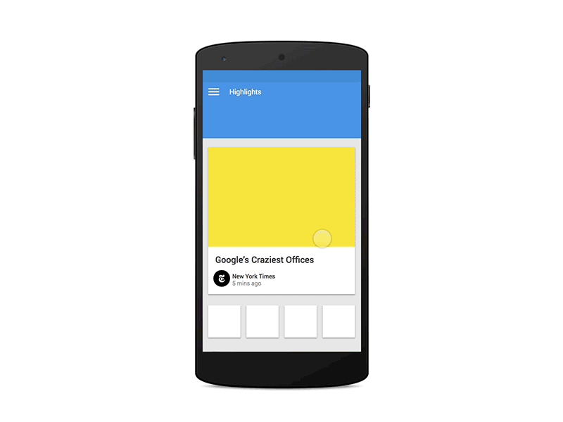 Material Design with Framer.js animation framer google interaction javascript materialdesign prototype