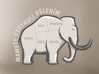 Extinction of mammoths extinction mammoth shirt vector