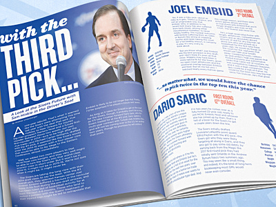 Sixers Draft Pick Spread andrew haines editorial layout nba nba draft sixers