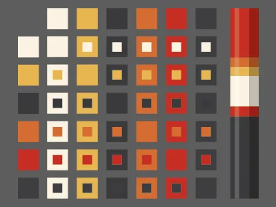 Color Matrix analogous color color scheme