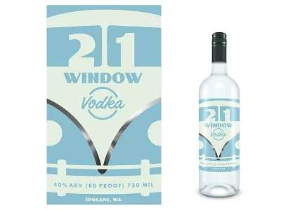 21window retro type vodka