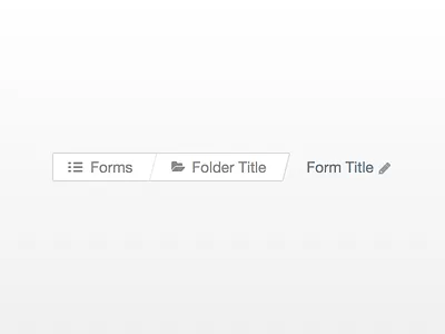 Breadcrumbs UI breadcrumbs ui