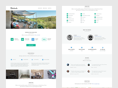 Real Estate WordPress guest house real estate template theme ui ux web design wordpress