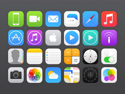 Aephix • Cydia Theme aephix apple cydia fix icon illustrator improve ios ios 8 redesign redo refine