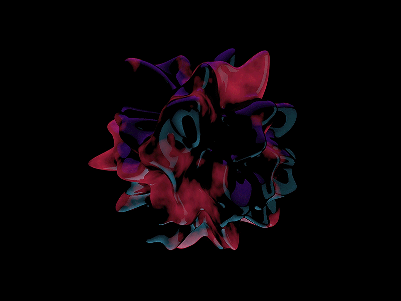 Paradise 3d abstract animation c4d cinema4d geometric geometry gif graphic design motion graphics