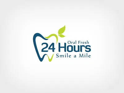 Oral Fresh Logo 2 - A Beecloud Product beecloud brand health identity logo medical