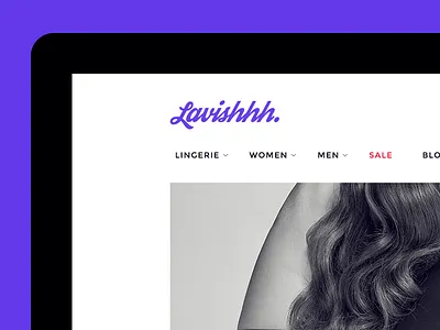 Lavishhh abstract colour design foundation grid layout purple responsive rwd ux website