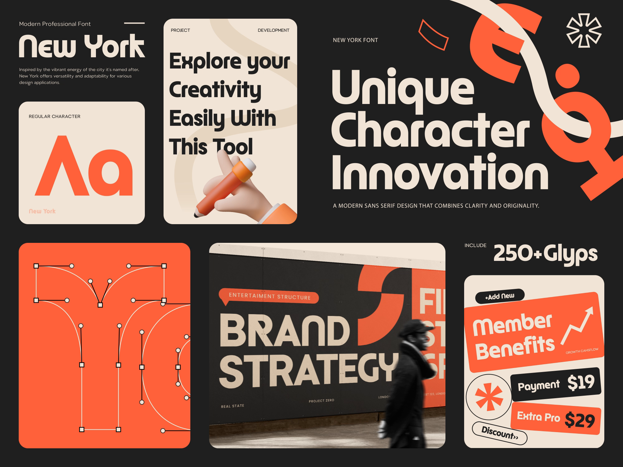 Example of Premium Custom Typeface Design