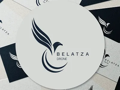 Belatza Drone branding graphic design logo