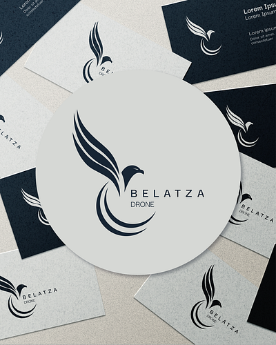 Belatza Drone branding graphic design logo