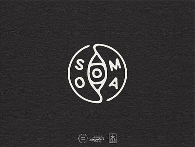 Soma Healing Arts Submark 3 black and white brand design brand identity branding branding design clean hand drawn identity design lettering logo logo design logo designer logodesign logomark minimal minimalist logo minimalistic simple vintage visual identity