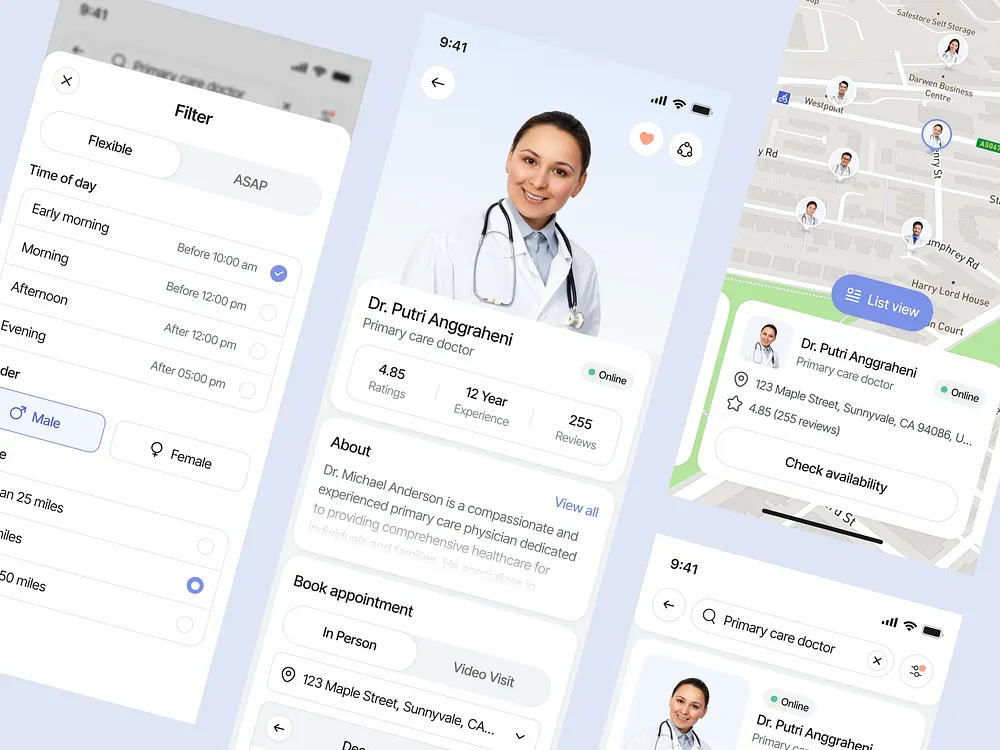 Browse thousands of Hospital Management System UI Design images for ...