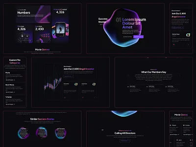 Funding Website Project information architecture landing page mobile website product design responsive website design startup website ui user experience user interface design ux ux ui design web website website design