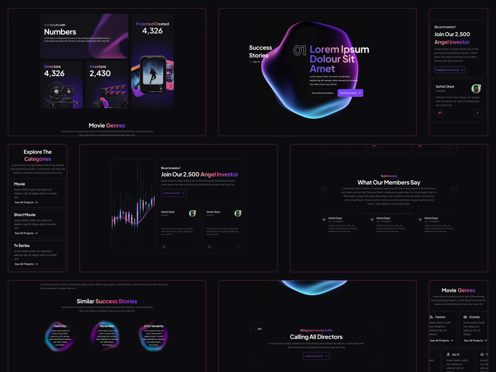 Example service media