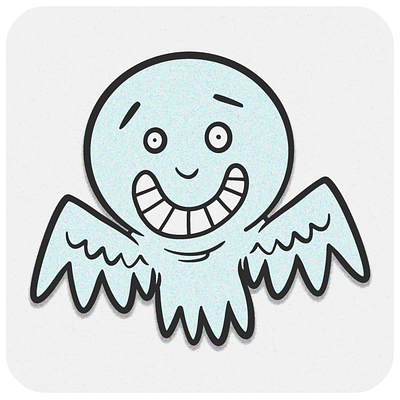 Fantasmika fantasma ghost illustra illustration monsterdoodle