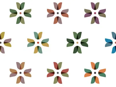 Color Scheming & Pattern Making elderly floral flower pattern senior center