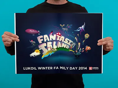 Fantasia Small ad branding design logo social