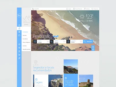 VisitAlgarve algarve deb design interactive moss mossdeb portugal ui ux web website