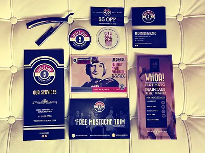 The Brush & Blade barber collateral joplin missouri salon urban