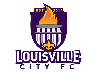 Louisville City FC - Submission identity logo louisville soccer