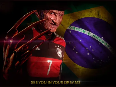 World Cup Shock brazil collage football germany nightmare shock sigma kappa brands slavo kiss soccer sport world cup worst dream