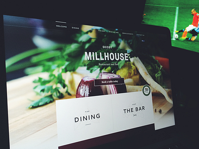 Taking work home. app concept design ios7 js minimal responsive scrolling typographic website