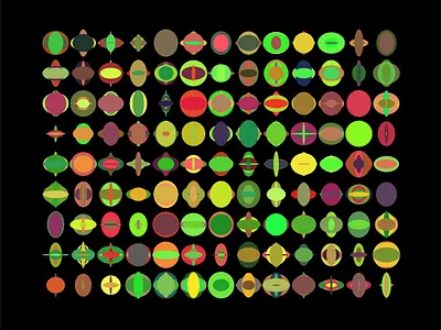 Automated artwork - patterns patterns processing