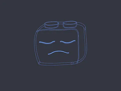 Sad Tom art character commerce empathy error illustration mascot overlay sad startup storry support