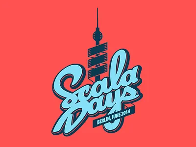 Scala Days berlin handwritten tshirt