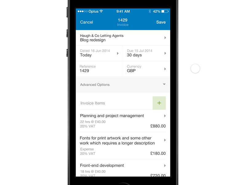 Invoice animation framer framerjs framerstudio interaction ios mobile prototype studio ui