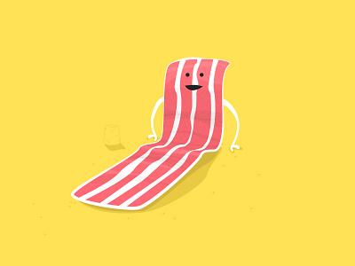 Kevin ass bacon beach illustration sand smart