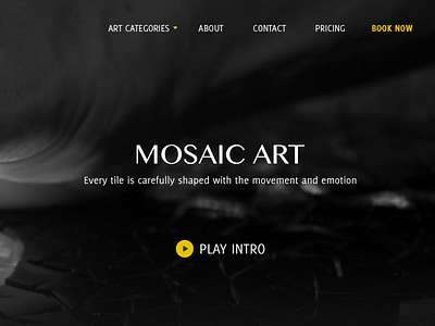 Bellavetro artist banner black branding creative dark design logo typography ui web website