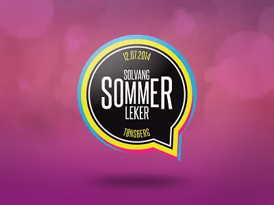 SSL 2014 cartoon event games logo norway pink summer tønsberg