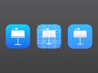 Keynote App Icon • Redesign aephix cydia fix icon ios ios 8 keynote redesign redo refine subtle theme