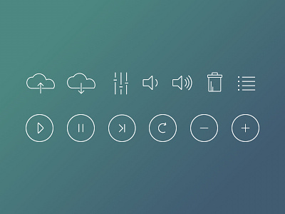 Line Icons clean iconography icons line line icons ui ux