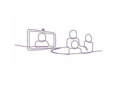 Telia Illustration People